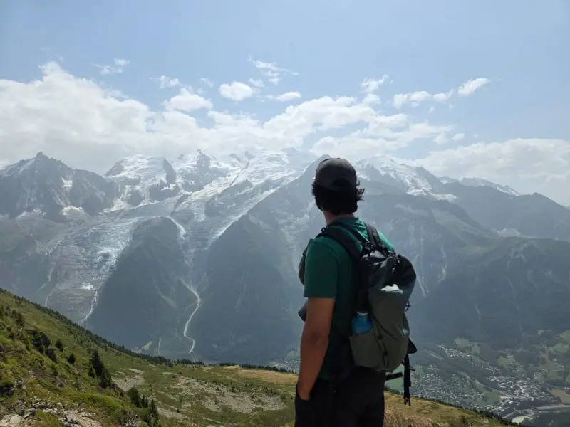 View from the MontBlanc