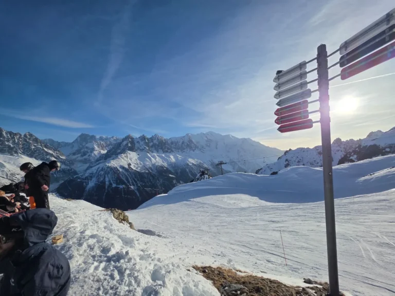 Ski season in Chamonix – France
